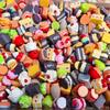 Juguetes de Comida en Miniatura de Dibujos Animados Kits de Materiales Hechos a Mano de Resina para Pegamento de Crema DIY Nuevos Accesorios para Joyería Ventas Directas de Fábrica