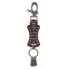 Accesorios de Venta Caliente Transfronterizos, Llavero Personalizado y Creativo de Piel de Vaca con Remaches de Estrella, Colgante de Cintura para Hombre Estilo Punk Rock