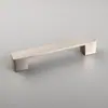 Mango de aleación de aluminio fundido a presión, tirador para puerta de armario y cajón, accesorios de ferretería simples para exportación