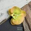 Cabeça de flor Phalaenopsis flor artificial parede de flores acessórios material de flor DIY feito à mão decoração de casamento pétalas de flor grampo de cabelo material para adorno de cabeça