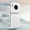 Aplicable a la carcasa de teléfono móvil electrochapada Huawei mate30pro cuero liso mate30 anillo metálico de orificio fino protección integral resistente a caídas