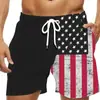 Shorts Masculino Estampado Havaiano Casual de Verão Impressão 3D Roupa Pai e Filho Cor Doce Secagem Rápida Shorts de Cinco Pontos Shorts de Praia
