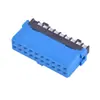 Soquete Fêmea IDC 20P USB 3.0 Soldado por Fio Conector de Placa-Mã de Dados Terminal de Interface Soquete de Alta Precisão
