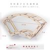 Soporte de Linterna Estilo Chino Tradicional Kit de Materiales para Soporte de Linterna de Madera Hecho a Mano DIY para Niños Soporte de Linterna de Conejo de Año Nuevo