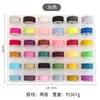 525 Colores 36 Colores Hilo de Coser Redondo Hilo Trenzado de Poliéster Hilo de Coser al por Mayor con Juego de Carrete Zhejiang