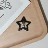 Grampo de Cabelo Estrela de Cinco Pontas Bb Clip Presilha Infantil Pequena Colorida Fofa Estrela Grampo Acessório de Cabelo para Meninas
