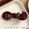 Presilha de bico de pato simples de cor sólida estilo coreano para coques no alto da cabeça, presilha de cabelo versátil de linha única para passeios casuais, acessório de cabelo feminino