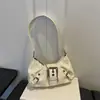 Bolso cruzado de motocicleta vintage estilo coreano para chicas a la moda, adecuado para moda urbana y desplazamientos, bolso de hombro vintage bajo el brazo