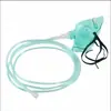 Mascarilla de oxígeno desechable para inhalación Haisheng HS-MZ01S HS-MZ01M HS-MZ01L HS-MZ01XL