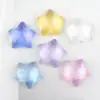 Pegamento de Crema Casero Funda para Teléfono Móvil DIY Tocados Estrella de Cinco Puntas Brillante Accesorios de Resina Accesorios para el Cabello Pasador Pasador Material