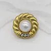 Botones Metálicos de Perla y Diamante Estilo Pequeño Fragante al por Mayor Botones para Camisa Botones para Blusas de Mujer Cárdigan de Punto Camiseta