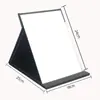 Espejo Plegable Espejo de Maquillaje para Mesa Dormitorio de Estudiante Escritorio Escritorio Espejo de Maquillaje Tapa Abatible Espejo Portátil