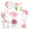Etiquetas Personalizadas para o Dia da Mulher, Decorações para Floricultura para o Dia da Mulher, Cartões Criativos para Decoração de Buquês de Flores, Decorações para Padarias