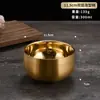Tazón de Acero Inoxidable 304 Estilo Coreano Doble Capa Aislamiento Térmico Cantina Escolar Estudiante Tazón de Arroz Comercial Engrosado Anti-caída para Niños Tazón para Sopa