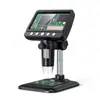 Especial para Transfronterizo Pantalla IPS de 4,3 pulgadas HD Microscopio Digital Aumento 1000X Portátil Herramienta de Reparación Industrial TK