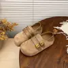 Zapatos Mule de Moda con Hebilla, Elevadores Internos, de Dos Vías para Mujer, Otoño 2026, Nuevos, Versátiles, Slip-On, Mocasines de Suela Gruesa, Zapatos Individuales