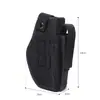 Funda Táctica para Pistola Glock G17/19/M1911 Funda de Cintura de Extracción Rápida Nylon Antideslizante Uso en Exteriores
