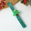 Muñeco de Peluche de Dibujos Animados Anillo a Presión Pulsera de Pareja Regalo para Niños Niñas Navidad Reno Muñeco de Nieve Accesorios Decorativos