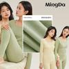 Tela de Velour Expandido de Doble Cara de 300 g, Estilo Otoño e Invierno, Capa Base Térmica de Seda Yifei, Tejido Calefactor de Fibra Acrílica, Corte Personalizable