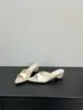 Sandalias de Punta Fina Estilo Retro Simple con Tacón Grueso para Primer Encuentro Chanclas de Tacón Alto para Mujer Calzado de Verano para Exteriores Sandalias que Aumentan la Altura