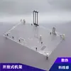 Caja Abierta Totalmente Transparente matx Rack para Caja de Computadora atx Creativo itx Plataforma de Prueba de Escritorio
