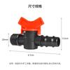 Válvula de Esfera com Espinho para Jardim Válvula de Controle de Irrigação Combinada Gama Completa de Válvulas de Controle para Plantio e Irrigação de Jardim Válvula de Esfera 4/7