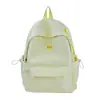 Mochila Estrela Estilo Coreano para Ensino Fundamental e Médio Mochila Fofa para Campus para Meninas Mochila de Ombro Duplo de Grande Capacidade Mochila Grande para Viagem de Estudantes