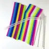 Palito de silicone direto da fábrica cor platina palito de silicone infantil tubo fino tubo reto cotovelo
