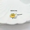 Acero de Titanio Tipo Hamburguesa Hebilla Magnética Magnética Fuerte Rugby Hebilla Magnética Pulsera Collar Hebilla de Conexión Accesorios para Joyería DIY