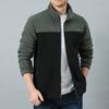 Nueva chaqueta cárdigan de forro polar casual para hombre de Otoño y Primavera para exteriores hombre 5727