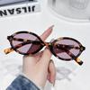 Óculos de Sol Miaojia Armação Oval Pequena Femininos Óculos de Alto Padrão Personalizados Retrô Nerd Óculos de Sol Pequena Chapeuzinho Vermelho Hawksbill