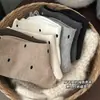 Meias Cinzas de Bolinhas para Mulheres, Estilo Primavera e Outono, Meias de Cano Médio 100% Algodão, Modernas para Combinar com Sapatos Birkenstock, Meias Longas Sem Costura com Barra Enrolada