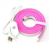 Interruptor Táctil LED de Bajo Voltaje Tira de Neón Flexible con Interruptor Luz de Neón USB Tira de Luz Suave Flexible de Silicona USB