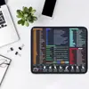 Alfombrilla de ratón pequeña inglesa personalizada para Excel, ordenador portátil, juegos, transfronteriza, europea y americana, oficina, alfombrilla de escritorio antideslizante, nueva