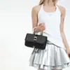 Bolso Pequeño Cuadrado Romántico Estilo Francés al por Mayor para Mujer, Bolso de Hombro Texturizado de Lujo Ligero Nuevo Invierno 2025, Bolso Cruzado para Viajes