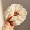 Nuevo Diseño Coreano de Nicho Hecho a Mano Encaje Plisado Encaje Banda para el Cabello Doble Capa Intestino Grande para el Cabello Accesorios para el Cabello