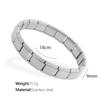 AliExpress Europeu e Americano Ins Cross-border Hot Titanium Aço Pulseira de Mola Pulseira Elástica para Homens e Mulheres Pulseira Mix and Match Titanium Steel para Homens