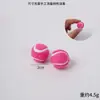 Venta Caliente Transfronteriza Modelo de Tenis Simulado Diámetro 2cm Llavero Colgante de Bola Souvenir de Reunión Deportiva Joyería