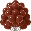 Globos de 10 pulgadas Engrosados Macaron Mate Set de 50 Globos Decoración para Celebración Festiva Fiesta de Cumpleaños Arreglo