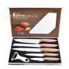 Comercio Exterior Más Vendido Juego de Cuchillos de Cocina de Seis Piezas Acero Inoxidable Filoso Cuchillo de Cocina Cuchillo de Chef Tijeras Juego Combinado Cuchillo