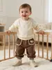 Pantalones de otoño e invierno para niños, pantalones jogger para bebé, pantalones de chándal para niños, ropa para bebé, pantalones deportivos para recién nacidos, pantalones casuales para bebé