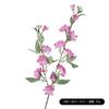 Flor Artificial Camélia Decoração de Mesa de Sala de Estar Vaso Arranjo de Flores Flor Falsa Flor de Seda Decoração Floral