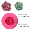 Grande Rosa Forma Aromaterapia Gesso Food Grade Silicone Líquido Silicone Sabonete Soap Candle Drop Molde