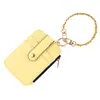 Portacredenciales de trabajo de PU fabricados por el fabricante, porta credenciales de estudiante naranja, porta credenciales de trabajo, porta tarjetas de identificación y carteras para tarjetas