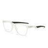 2025 nuevo armazón de gafas cuadradas de TR90 para hombre, deportivo, con lente plana anti luz azul, se puede equipar con miopía TR7808-K