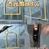 Ventana de Puerta de Ventilación para Invernadero Translúcido de PVC con Doble Cremallera para Cobertizo, Apertura de Usuario Permite Flujo de Aire, Invernadero de Cultivo No se Amarilleará