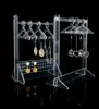 Soporte de Exhibición de Joyería y Aretes de Acrílico Creativo Multi-Estilo Organizador Personalizado de Escritorio