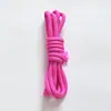 En stock de fábrica cuerda de paraguas línea miu 5 mm de núcleo poliéster color sólido tejido DIY colgante para mochila cuerda de ajuste de cintura flor