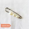 Artefacto para la cintura de los pantalones pasador de cintura broche anti-exposición broche de corsage de alta gama joyería hebilla de broche de perlas
