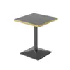 Juego de Mesa y Sillas tipo Booth Estilo Industrial para Tiendas de Postres y Té con Leche, Cafeterías, Restaurantes de Hot Pot y Restaurantes Occidentales